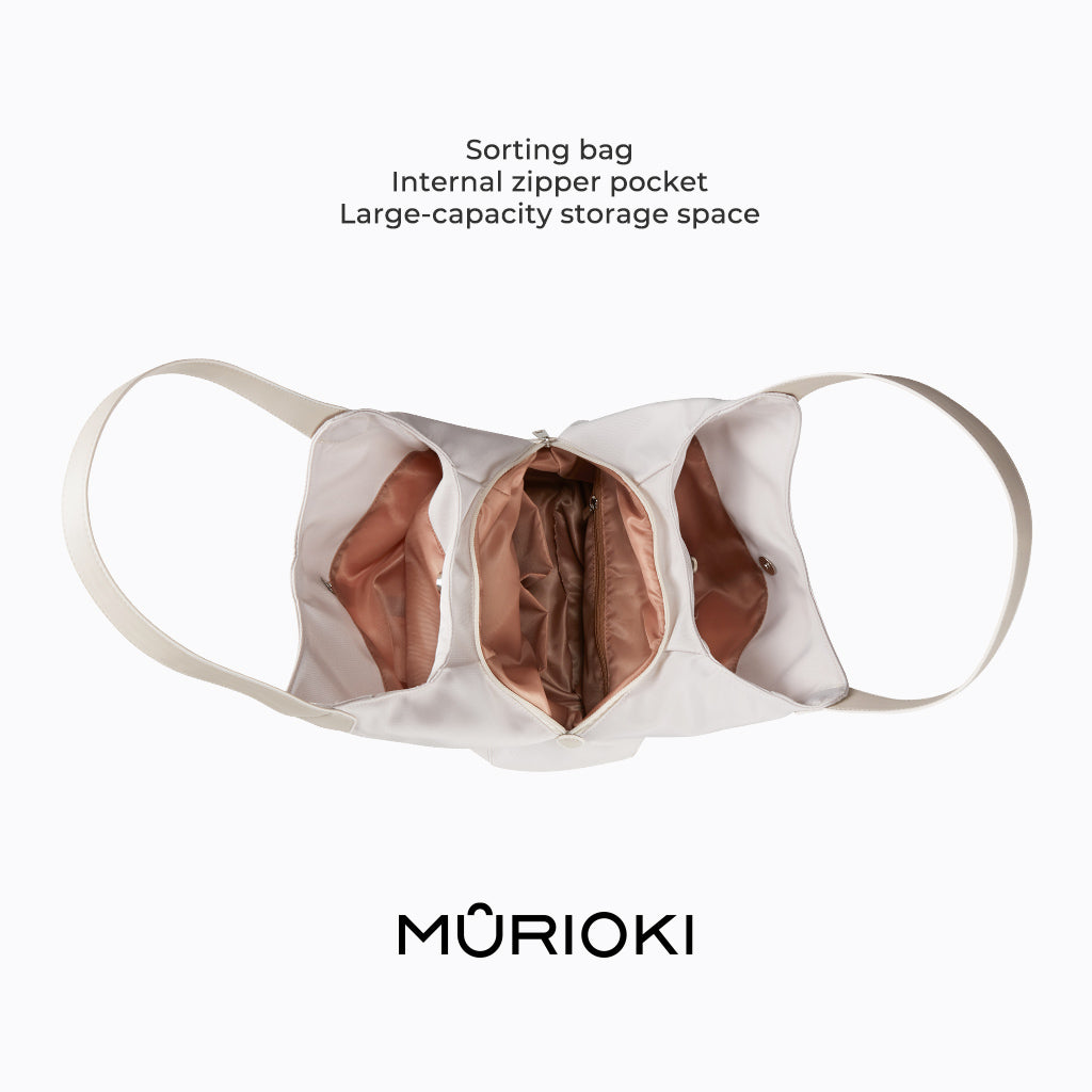 MURIOKI-Lily Daily Carry Bag for Women with Three Compartments G1032(29*10*31CM) - shop.murioki