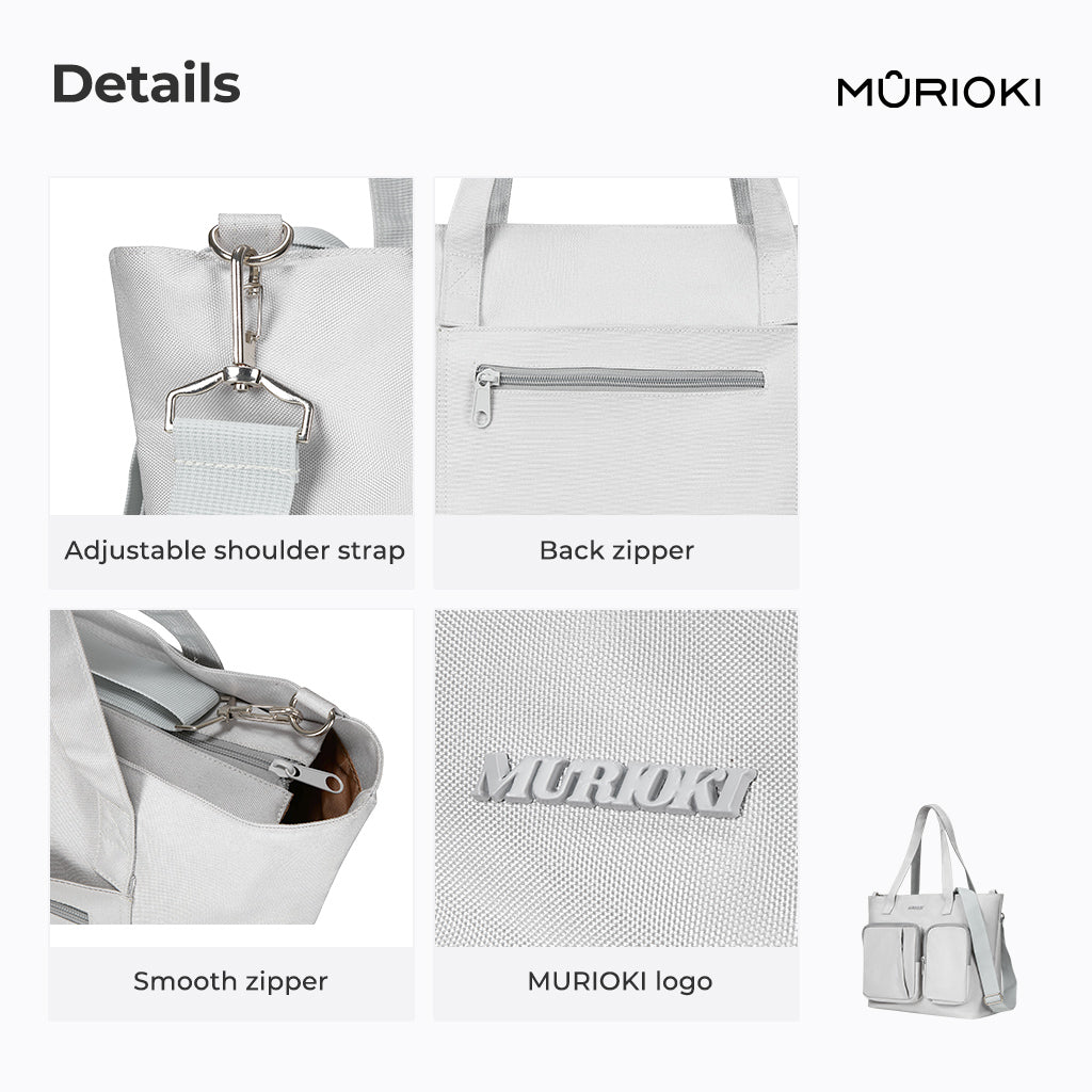 MURIOKI-Canyon Tote Bag with Headphone Zone G1021(35*15*29cm) - shop.murioki