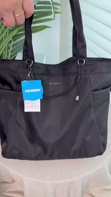 MURIOKI-Camellia ToteBag for Woman Large Capacity Bag with Cup Holders G1035(43*13*33cm) - shop.murioki