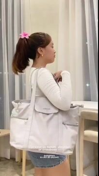 MURIOKI-Nature Tote Bag with Laptop Compartments G1016 (35x29x14CM) - shop.murioki