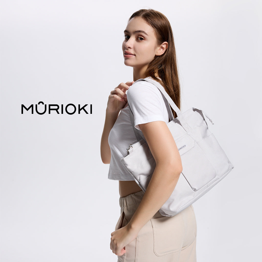 MURIOKI-Island Tote Bag with Powerbank Zone G1020 (34*13*28cm) - shop.murioki