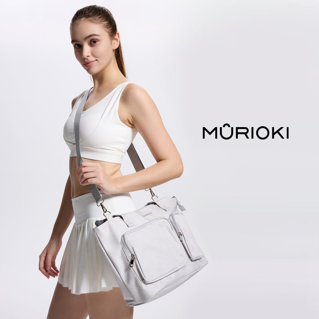 MURIOKI-Canyon Tote Bag with Headphone Zone G1021(35*15*29cm) - shop.murioki