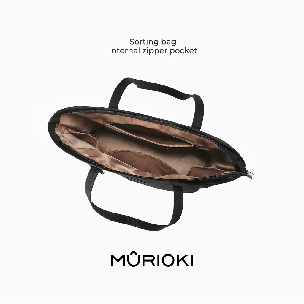 MURIOKI-Echo Tote Bag with earphone bag G1023 (31*15*28cm) - shop.murioki