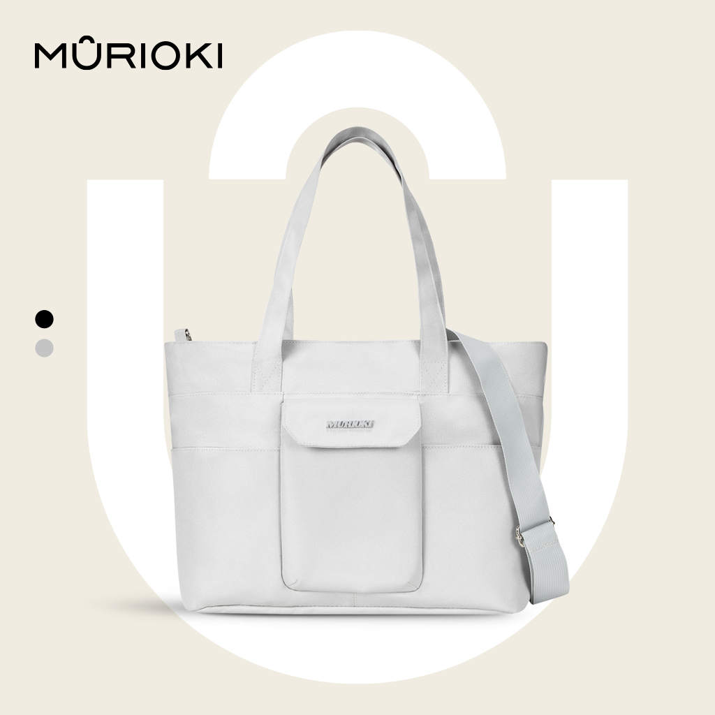 MURIOKI-Island Tote Bag with Powerbank Zone G1020 (34*13*28cm) - shop.murioki