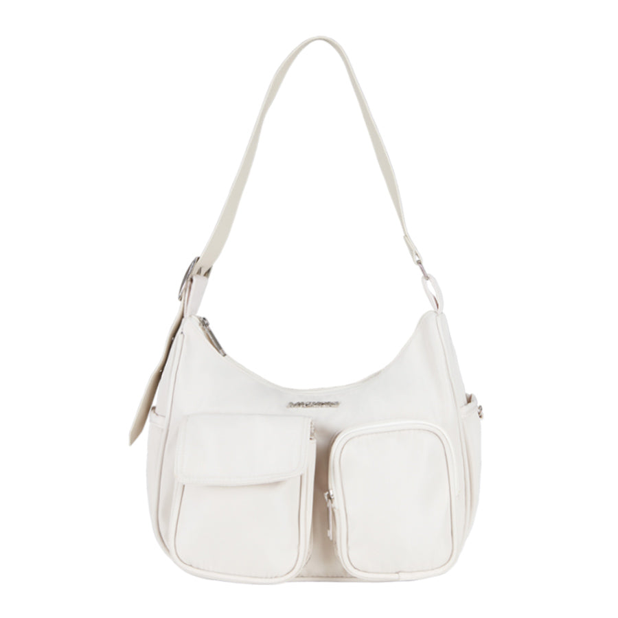 MURIOKI- Carnation Multi Pocket Shoulder Bag for Women with Adjustable Strap G1034(27.5*9*19cm) - shop.murioki