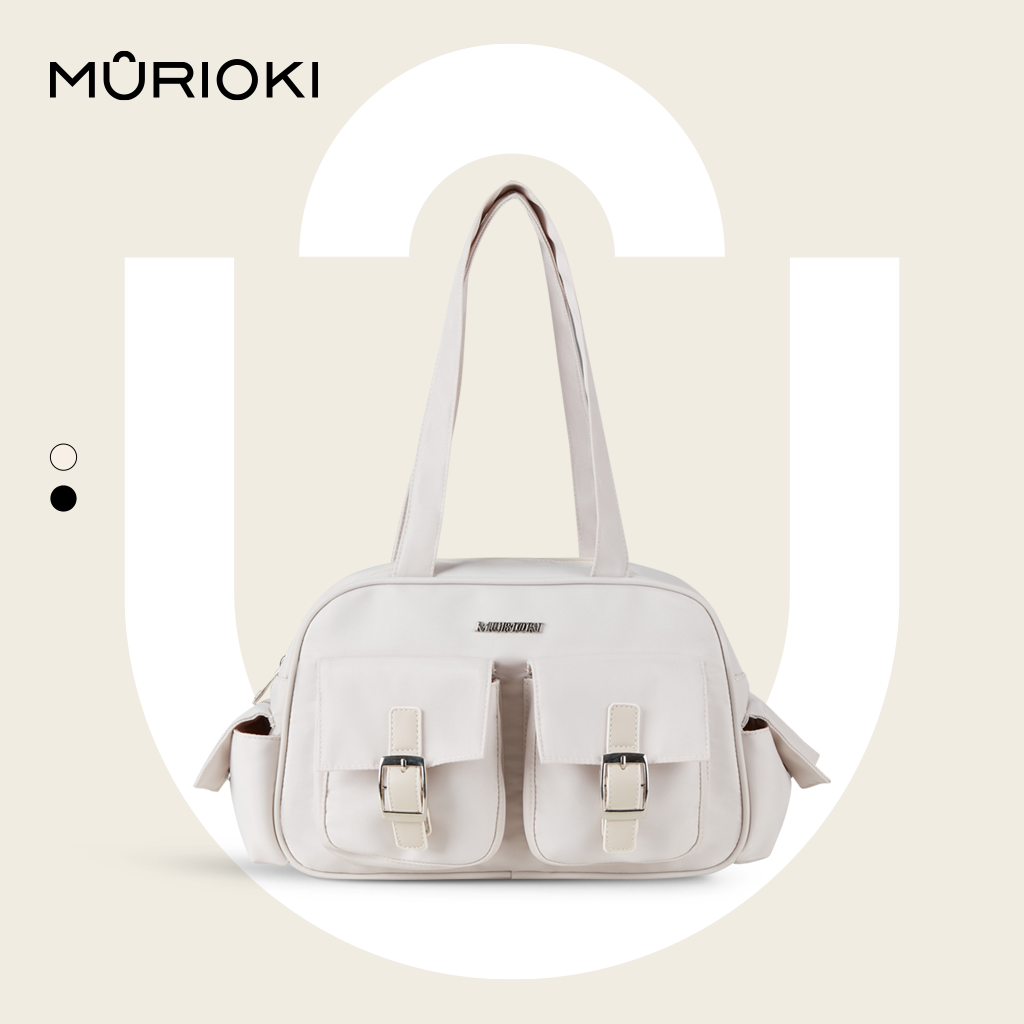 MURIOKI-Tulip Shoulder Bag for Women with Multiple Pockets G1030(31*11*19CM) - shop.murioki