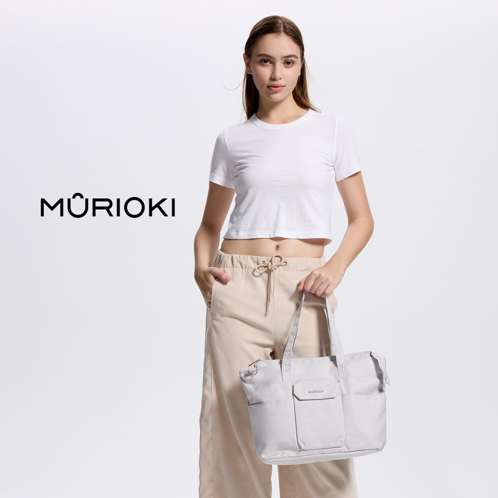 MURIOKI-Island Tote Bag with Powerbank Zone G1020 (34*13*28cm) - shop.murioki
