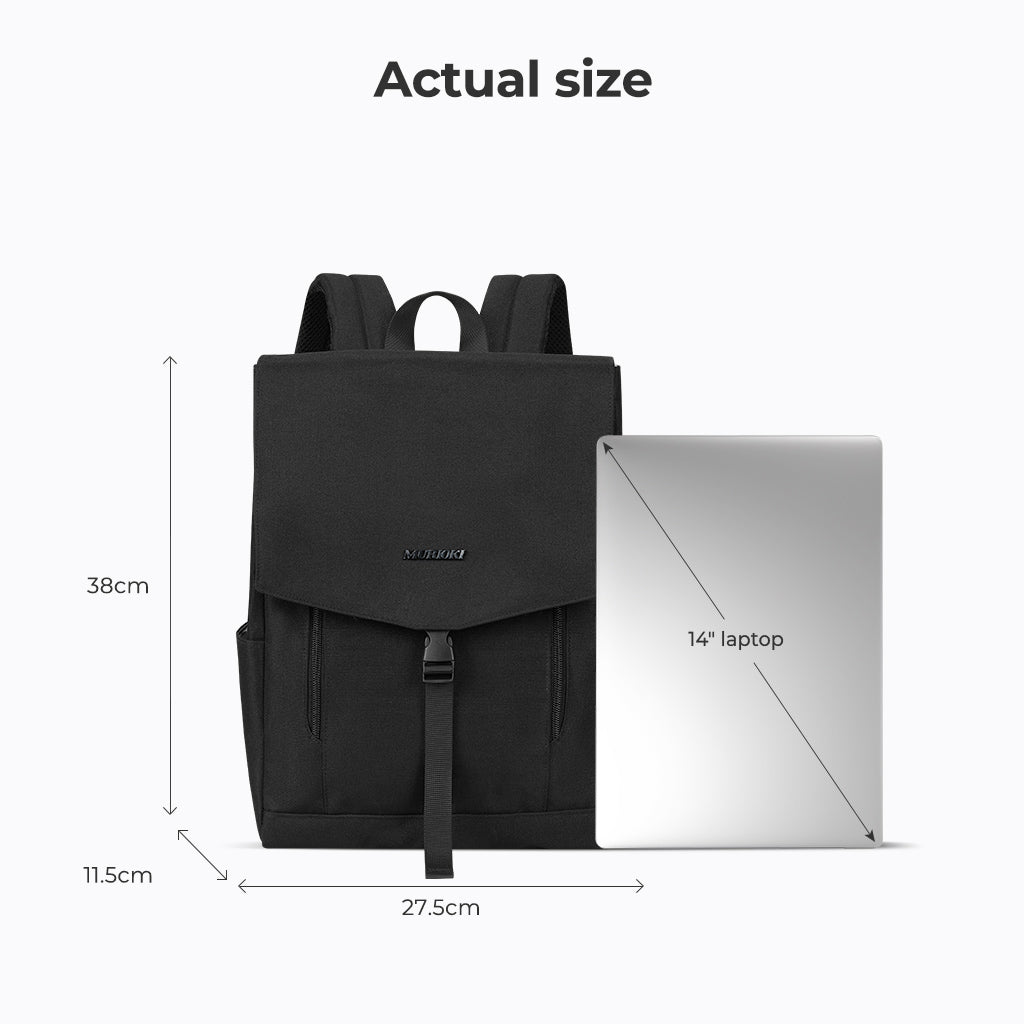 MURIOKI-Tuesday 14 Inch Laptop Backpack B1251 (27.5*11.5*38CM) - shop.murioki