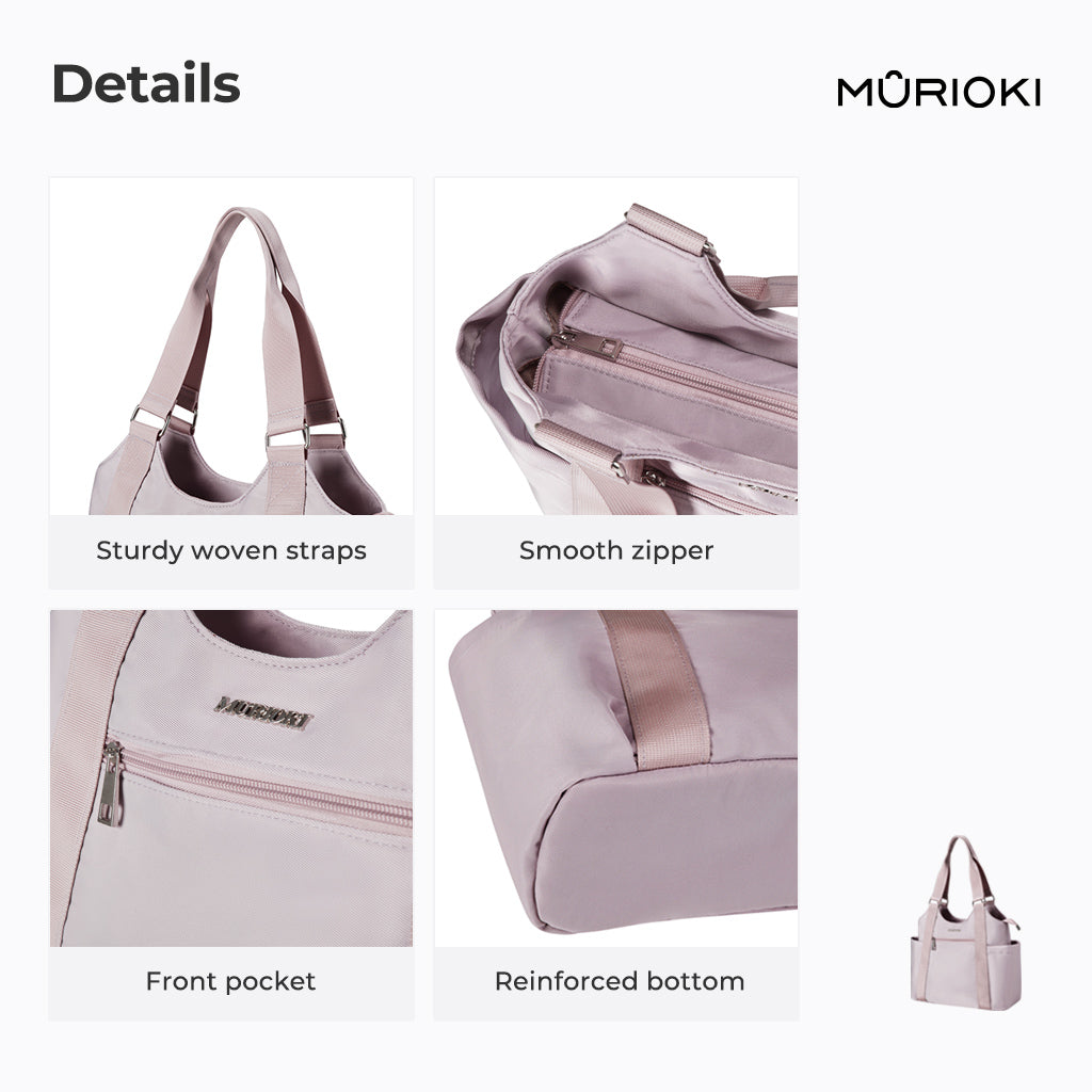 MURIOKI-Daisy Shoulder Bag for Women with Cup Holders Waterproof G1022 (35*12*31CM) - shop.murioki