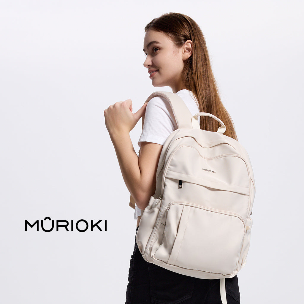 MURIOKI-Valley Large Capacity Backpack with 15.6 Inch Laptop Compartment B1360 (31*14*42cm) - shop.murioki