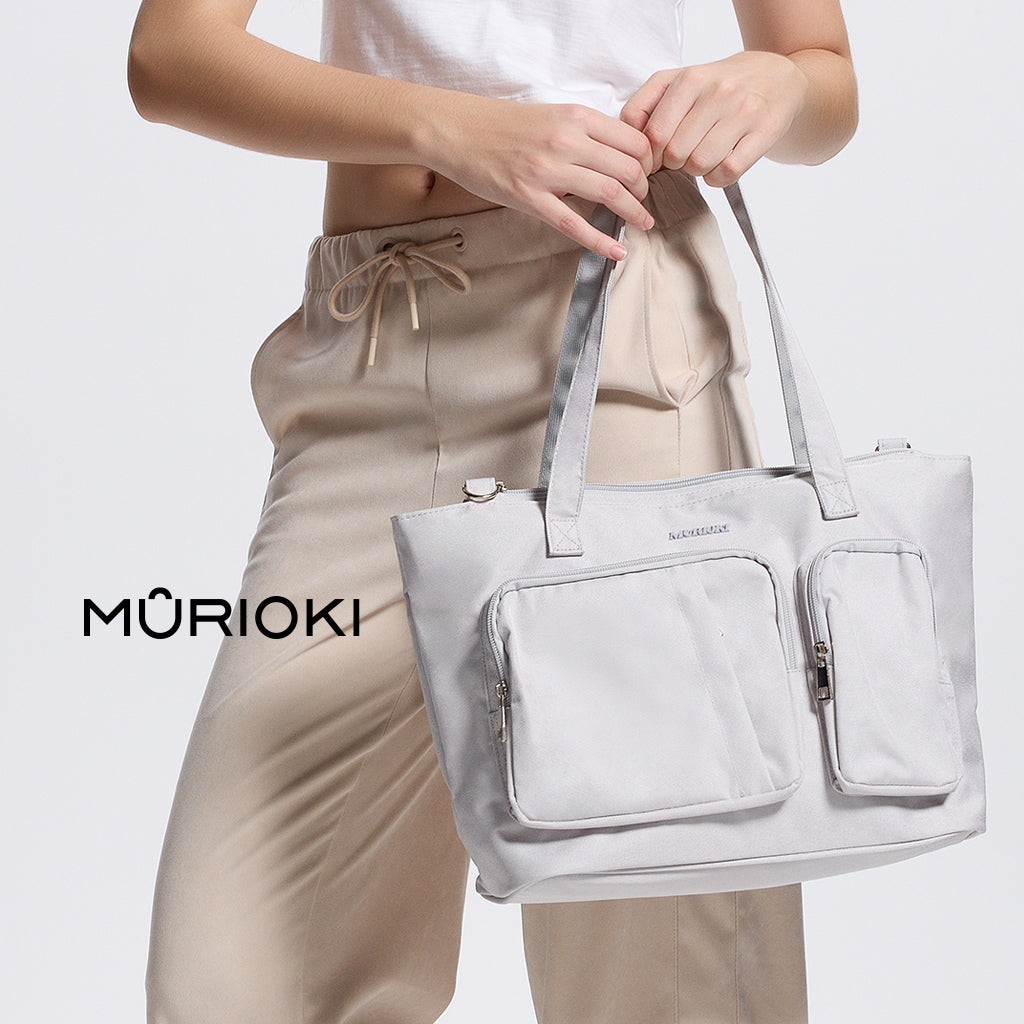 MURIOKI-Canyon Tote Bag with Headphone Zone G1021(35*15*29cm) - shop.murioki