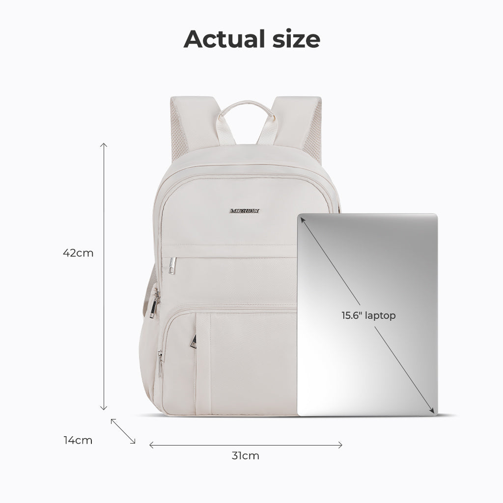MURIOKI-Valley Large Capacity Backpack with 15.6 Inch Laptop Compartment B1360 (31*14*42cm) - shop.murioki