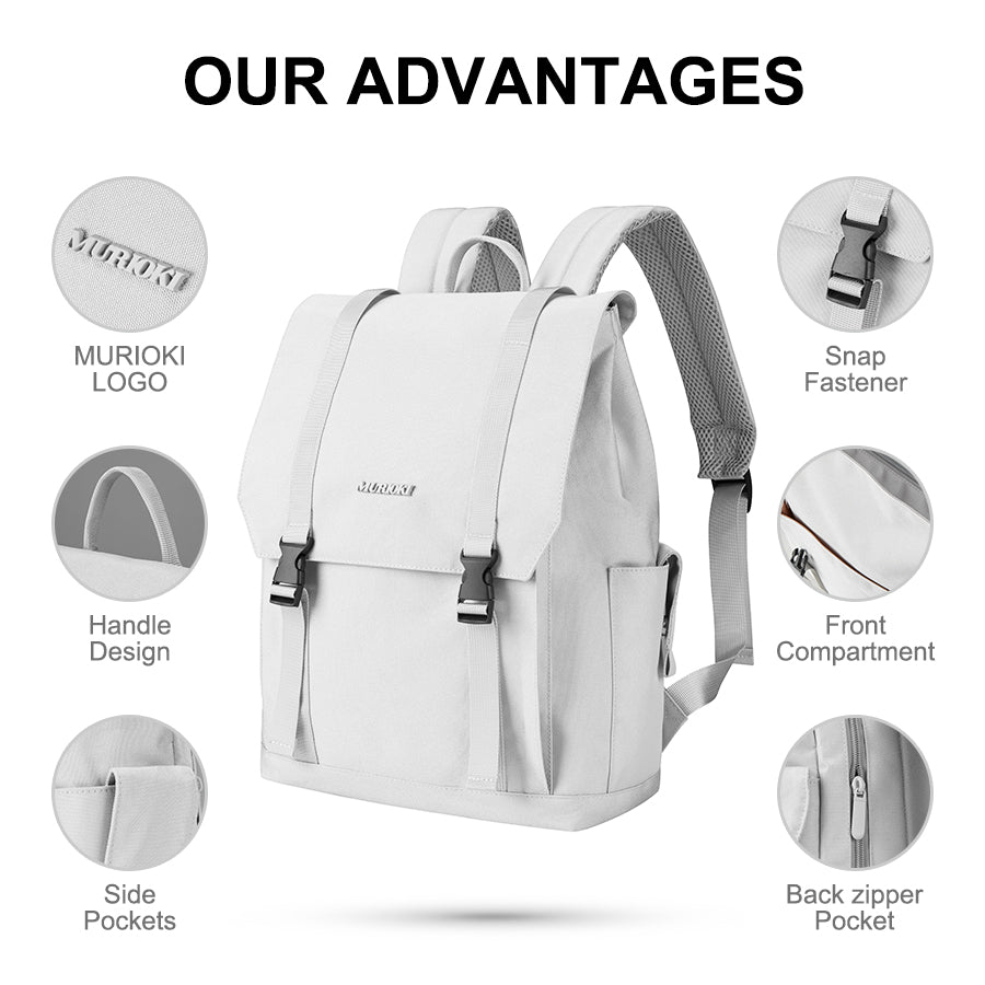 MURIOKI-Wednesday 14 Inch Backpack B1260 (27*11.5*37.8CM) - shop.murioki