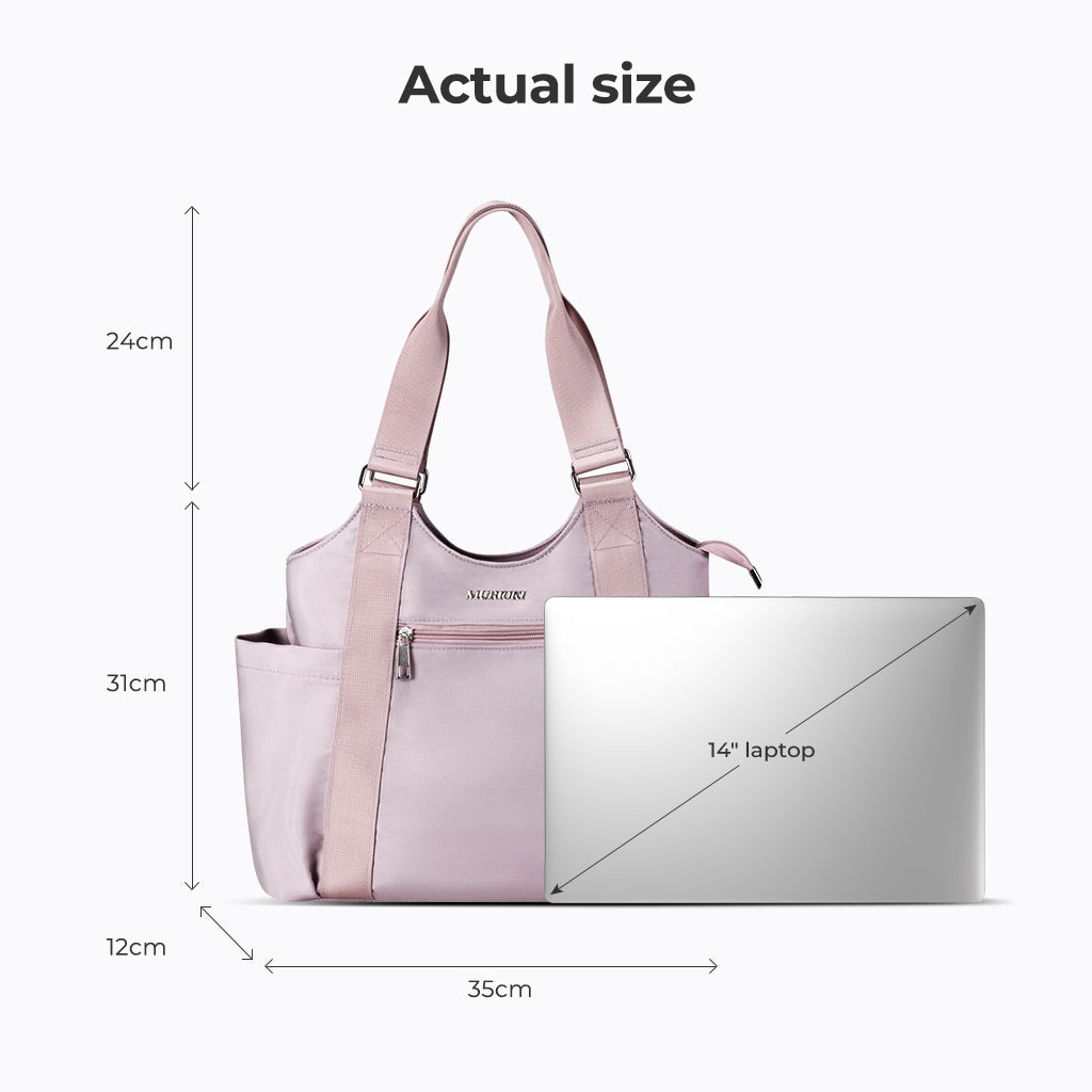 MURIOKI-Daisy Shoulder Bag for Women with Cup Holders Waterproof G1022 (35*12*31CM) - shop.murioki