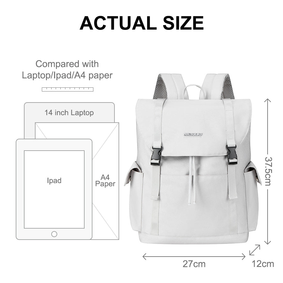 MURIOKI-Thursday Drawstring Backpack 14 Inch B1261 (27*12*37.5CM) - shop.murioki