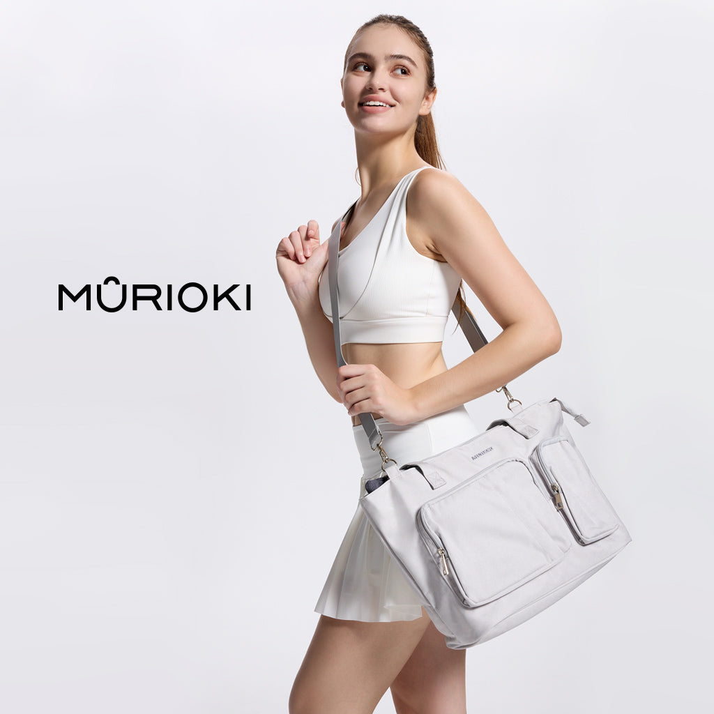 MURIOKI-Canyon Tote Bag with Headphone Zone G1021(35*15*29cm) - shop.murioki