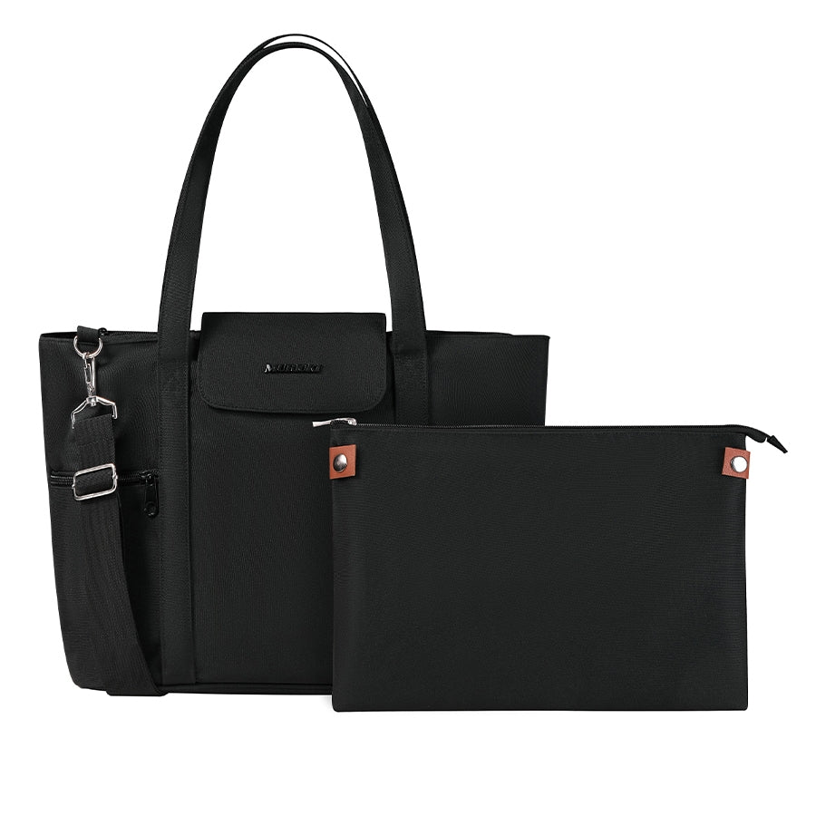 MURIOKI-Ocean 15.6 Inch Office Tote Bag for Women with Detachable Pouch G1015 (35*29*14CM) - shop.murioki