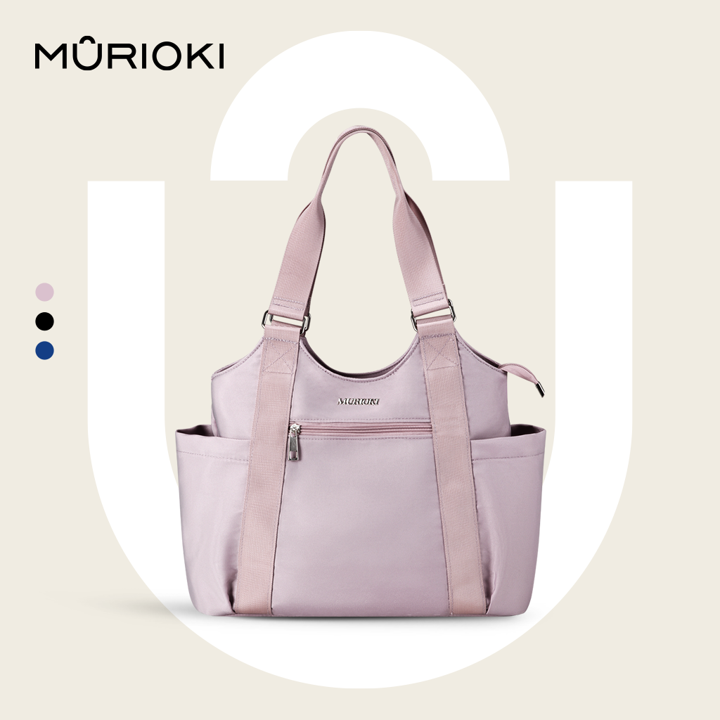 MURIOKI-Daisy Shoulder Bag for Women with Cup Holders Waterproof G1022 (35*12*31CM) - shop.murioki