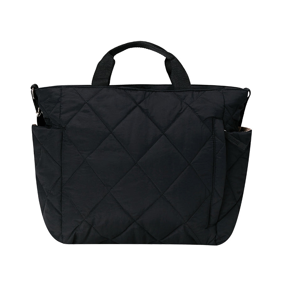 MURIOKI-Iris 14 Inch Lightweight Puffy Bag for Women with Adjustable Wide Cross-body Strap Pink Bag(29*14.5*31CM) - shop.murioki