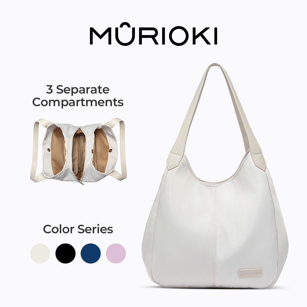 MURIOKI-Lily Daily Carry Bag for Women with Three Compartments G1032(29*10*31CM) Main image