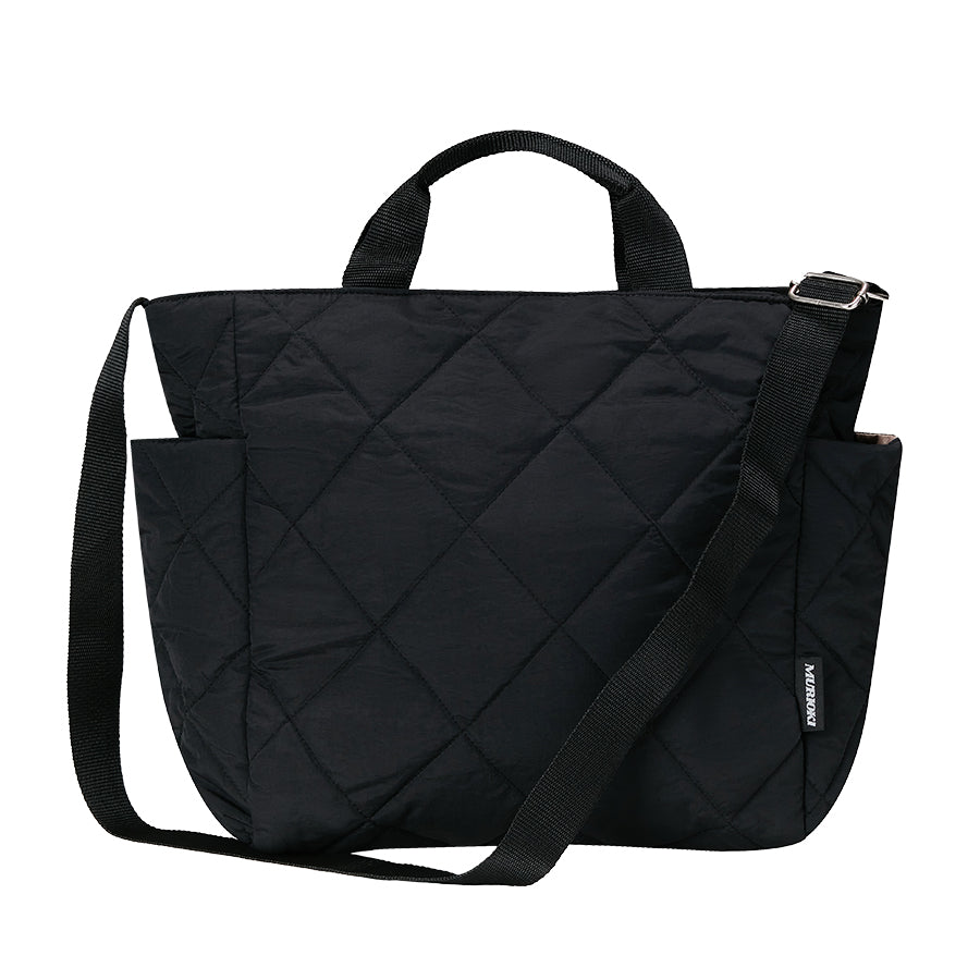 MURIOKI-Iris 14 Inch Lightweight Puffy Bag for Women with Adjustable Wide Cross-body Strap Pink Bag(29*14.5*31CM) - shop.murioki