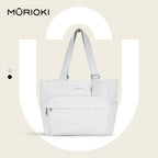 MURIOKI-Glacier 15.6-inch Laptop Office Bag Large Capacity with Adjustable Strap G1018(35*12*29cm) - shop.murioki