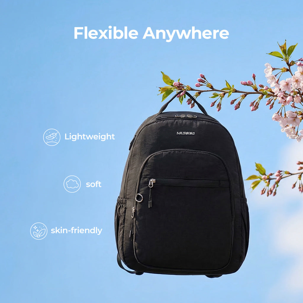 MURIOKI Mint-Lightweight Travel Bag Unisex Waterproof Backpack 14"/16" B1460 (31*15*42cm) サブ画像