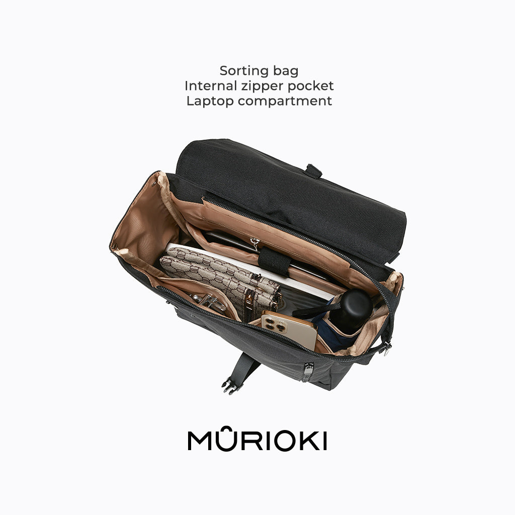 MURIOKI-Tuesday 14 Inch Laptop Backpack B1251 (27.5*11.5*38CM) - shop.murioki