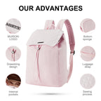 MURIOKI-Friday Drawstring Backpack 14in with Trolley Strap B1024 (29*14*38cm) - shop.murioki