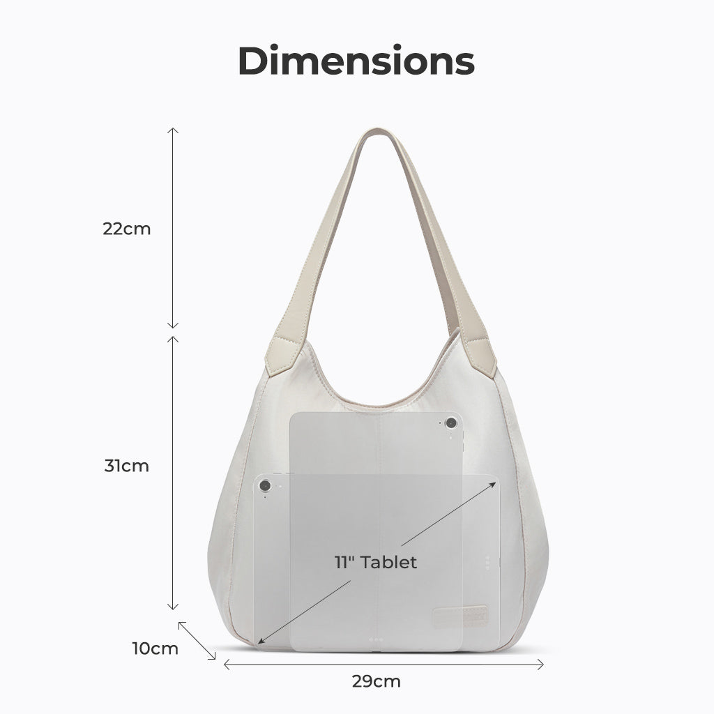 MURIOKI-Lily Daily Carry Bag for Women with Three Compartments G1032(29*10*31CM)