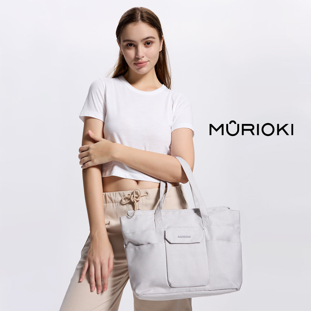 MURIOKI-Island Tote Bag with Powerbank Zone G1020 (34*13*28cm) - shop.murioki