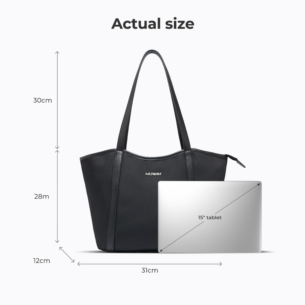 MURIOKI-Lydia Shoulder Bag for Woman Large Capacity with Detachable Pouch G1042(28*12*31cm)