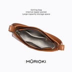 MURIOKI-Stella Armpit Bag for Woman with Dual Purpose Shoulder Strap L1044(31*10*20CM)