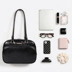 MURIOKI Boston Bag Shoulder Bag for Woman 11" Armpit Bag, Nicole L1052(31*21*18cm)