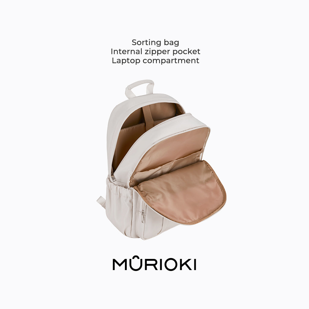 MURIOKI-Valley Large Capacity Backpack with 15.6 Inch Laptop Compartment B1360 (31*14*42cm) - shop.murioki