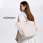 MURIOKI-Jasmine 16 Inch Laptop Tote Bag for College with Detachable Earphone Pouch G1031(47*16*34CM) - shop.murioki