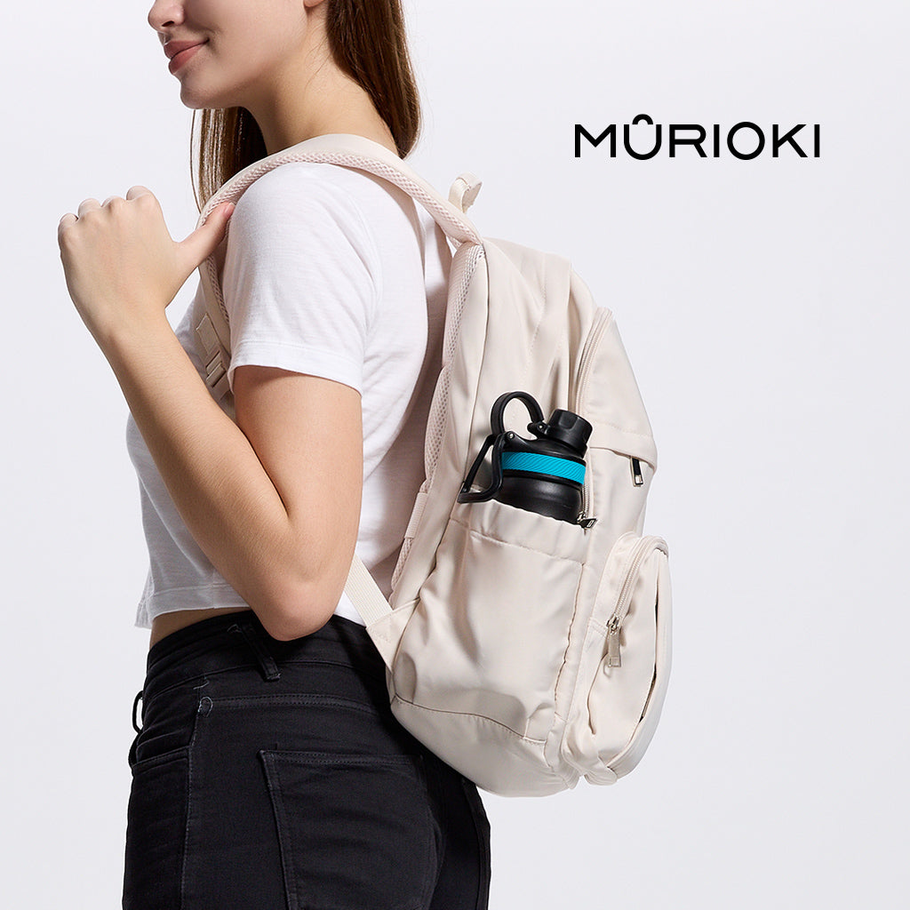 MURIOKI-Valley Large Capacity Backpack with 15.6 Inch Laptop Compartment B1360 (31*14*42cm) - shop.murioki
