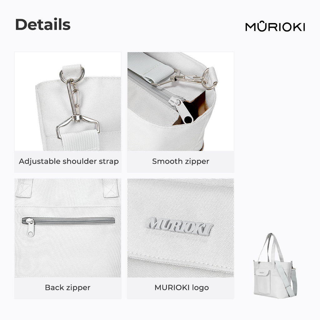 MURIOKI-Island Tote Bag with Powerbank Zone G1020 (34*13*28cm) - shop.murioki