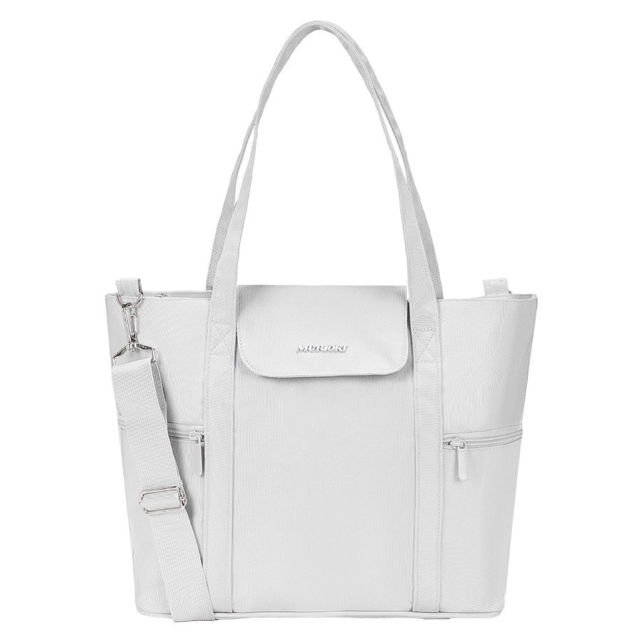 MURIOKI-Nature Tote Bag with Laptop Compartments G1016 (35x29x14CM) - shop.murioki