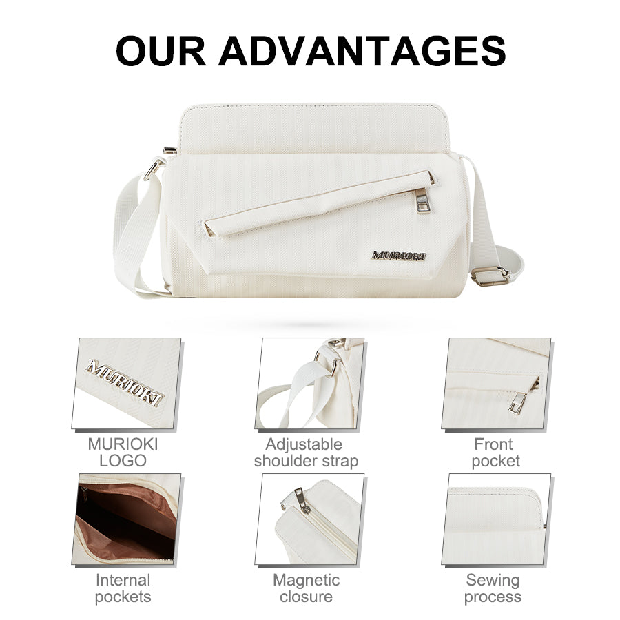 MURIOKI-Swift Crossbody bag W1011 (26*12*16cm) - shop.murioki