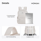 MURIOKI-Valley Large Capacity Backpack with 15.6 Inch Laptop Compartment B1360 (31*14*42cm) - shop.murioki