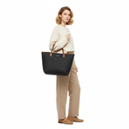 MURIOKI-Grace ToteBag for Woman 14In Large Capacity with Detachable Pouch G1041(28*12*31cm)