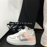 MURIOKI Women's Sneakers Sports Shoes Running Harajuku Platform Fashion Casual Vulcanized Athletic Trainer Tennis